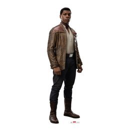 Finn Star Wars VIII The Last Jedi Cardboard Cutout