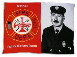Fire Department Personalized Photo Throw