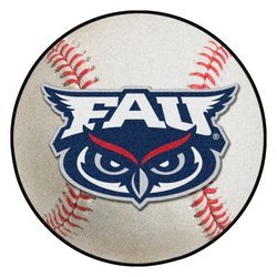 Florida Atlantic University Baseball Rug