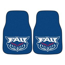 Florida Atlantic University Car Mat Set