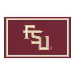 Florida State University Floor Rug - 4x6 - Seminole Logo