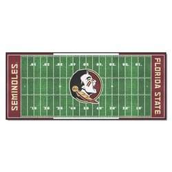 Florida State University Football Field Runner Rug