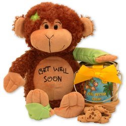 Friend on The Mend Monkey and Cookie Pail