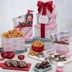 From the Heart Candy And Chocolate Gift Tower