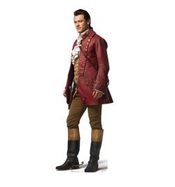 Gaston Disney Beauty and the Beast Live Action Cardboard Cutout