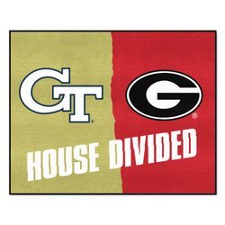 Georgia Tech / University of Georgia House Divided All-Star Mat