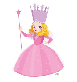 Glinda the Good Witch Kids WOZ Art Cardboard Cutout