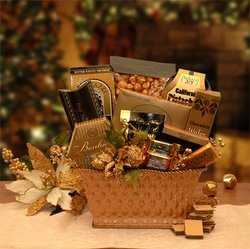 Golden Gatherings Holiday Gift Basket