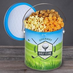 Golf Popcorn Tin - Traditional 1 Gallon