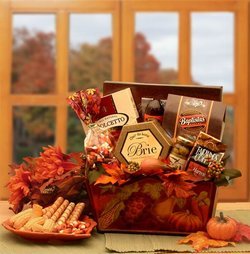 Gourmet Fall Harvest Gift Basket