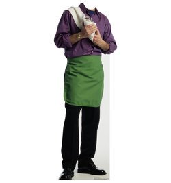 Green Apron Bartender Standin Cardboard Cutout