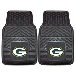 Green Bay Packers Heavy Duty Car Mat Set