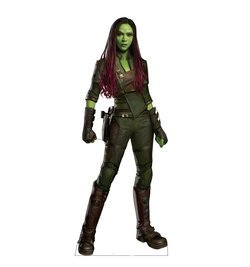 Guardians of The Galaxy Volume 3 Gamora Cardboard Cutout