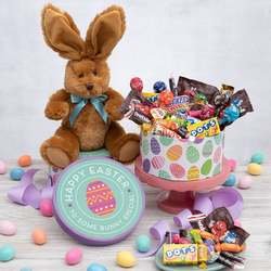 Happy Easter Bunny Candy Gift Box