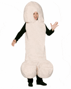 Happy Halloweenie Penis Costume - Lightweight