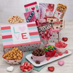 Love is All You Need Popcorn and Candy Care Package