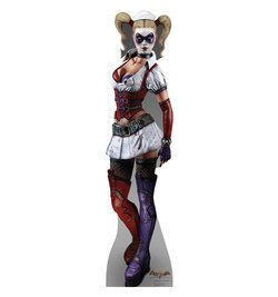 Harley Quinn Arkham Asylum Game Cardboard Cutout