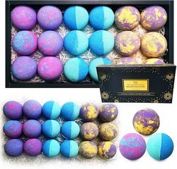 Heaven & Earth Essential Oil Bath Bomb Gift Set - 18 Pieces