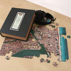 Heirloom Personalized Wooden Aerial Photo Puzzle