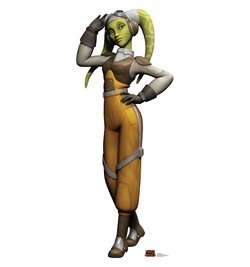 Hera Syndulla Star Wars Rebels Cardboard Cutout