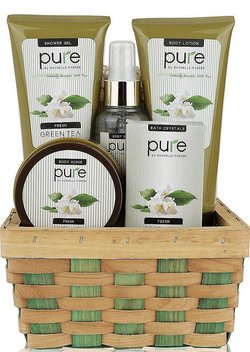 Herbal Collection Green Tea Spa Basket