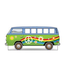 Hippie Bus Stand In