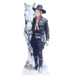 Hopalong Cassidy Cardboard Cutout