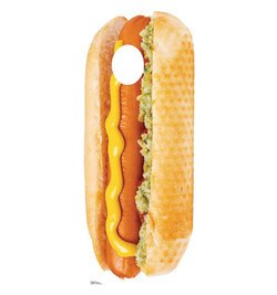 Hot Dog Stand In Cardboard Cutout