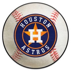 Houston Astros Baseball Rug