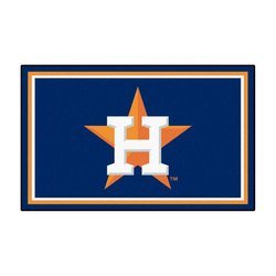 Houston Astros Floor Rug - 4x6