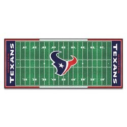 Houston Texans Football Field Runner Rug