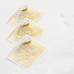 In Memory Wedding Poetry Card