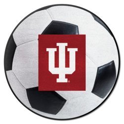 Indiana University Soccer Ball Rug