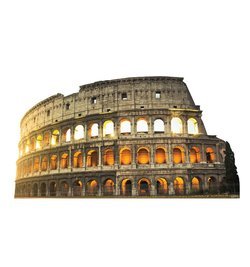 Italy Colosseum Cardboard Cutout