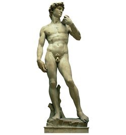 Italy Statue of David Cardboard Cutout