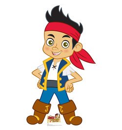 Jake & Neverland Pirates Cardboard Cutout