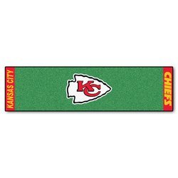 Kansas City Chiefs Golf Putting Green Mat