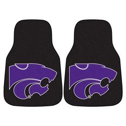 Kansas State University Car Mat Set