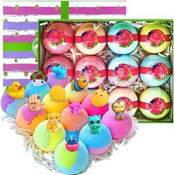 Kids Surprise Bath Bomb Gift Set - 12 Pieces