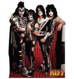 KISS Group Cardboard Cutout