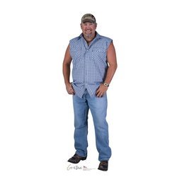 Larry the Cable Guy Cardboard Cutout