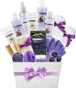 Lavender & Coconut Milk Spa Gift Basket