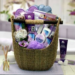 Lavender Sky Bath & Body Tote