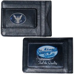 Leather Navy Wallet