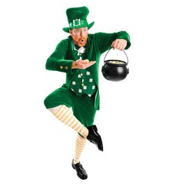 Leprechaun Pot of Gold Cardboard Cutout