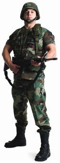 Life Size Army Soldier Standee