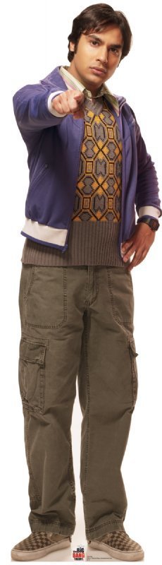 Life Size Big Bang Theory Raj Standee