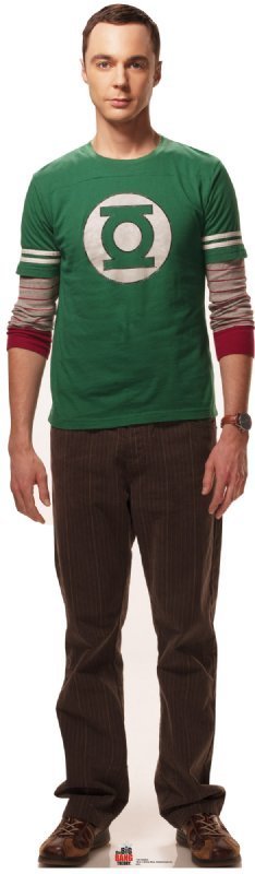 Life Size Big Bang Theory Sheldon Standee