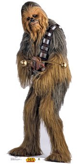 Life Size Chewbacca Standee