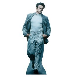 Life Size James Dean Standee - Blue Smoking